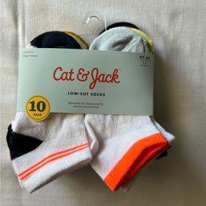 COPY - COPY - Toddler 10pk Low Cut Socks - Cat & Jack 2T-3T